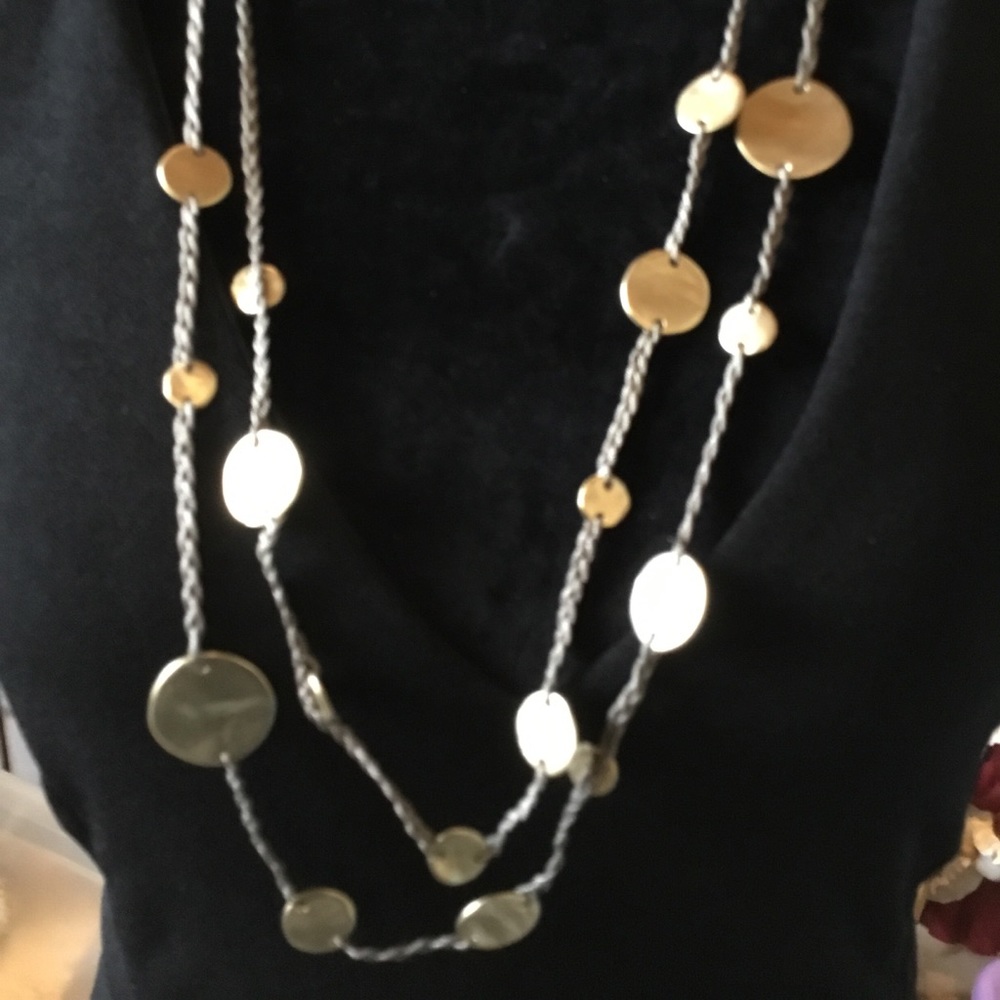 Double strand necklace